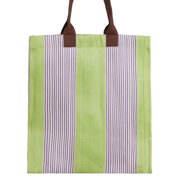 BRITISH COLOUR STANDARD - Eco Woven Market Shopper in Doge, Pearl, Primrose & Grass: 3