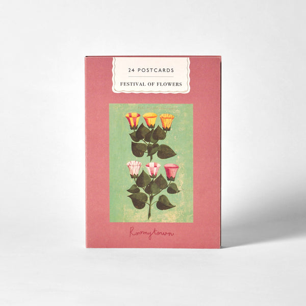 Roomytown - Postcard Book - Festival of Flowers