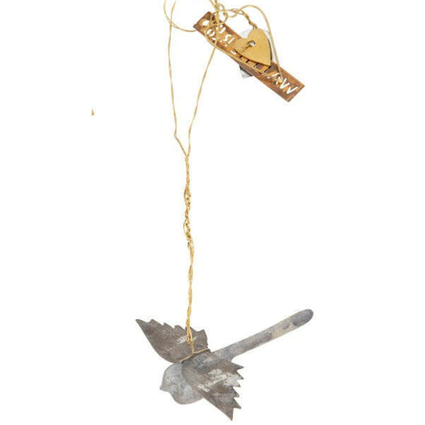 Walther & Co. Bird, zinc - pack of 3