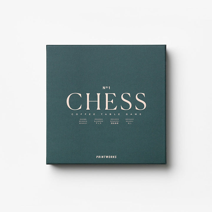 PRINTWORKS Classic Chess Set, Green – Jack & Abel