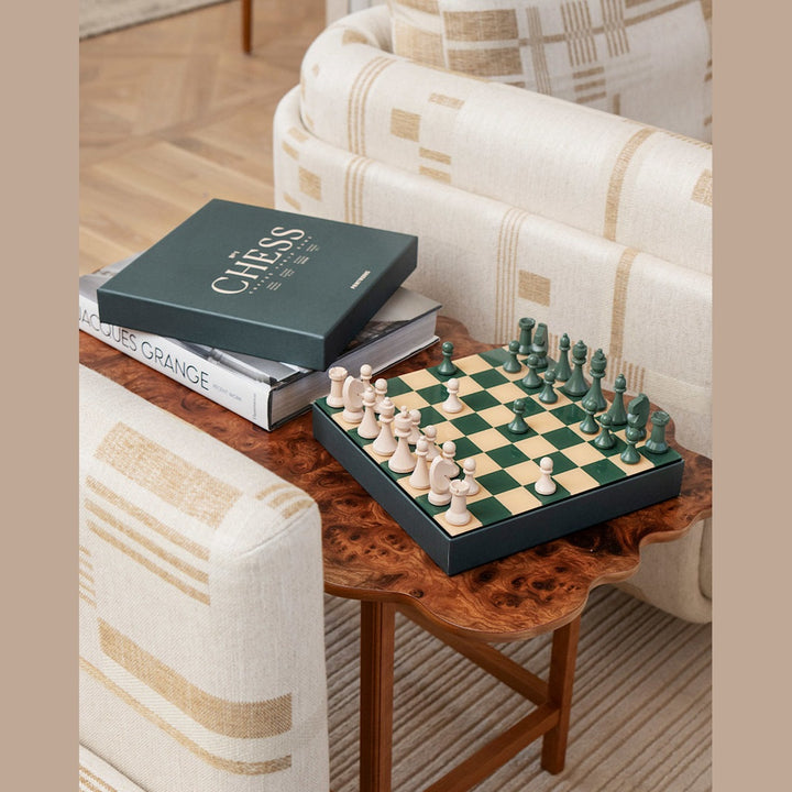 PRINTWORKS Classic Chess Set, Green – Jack & Abel