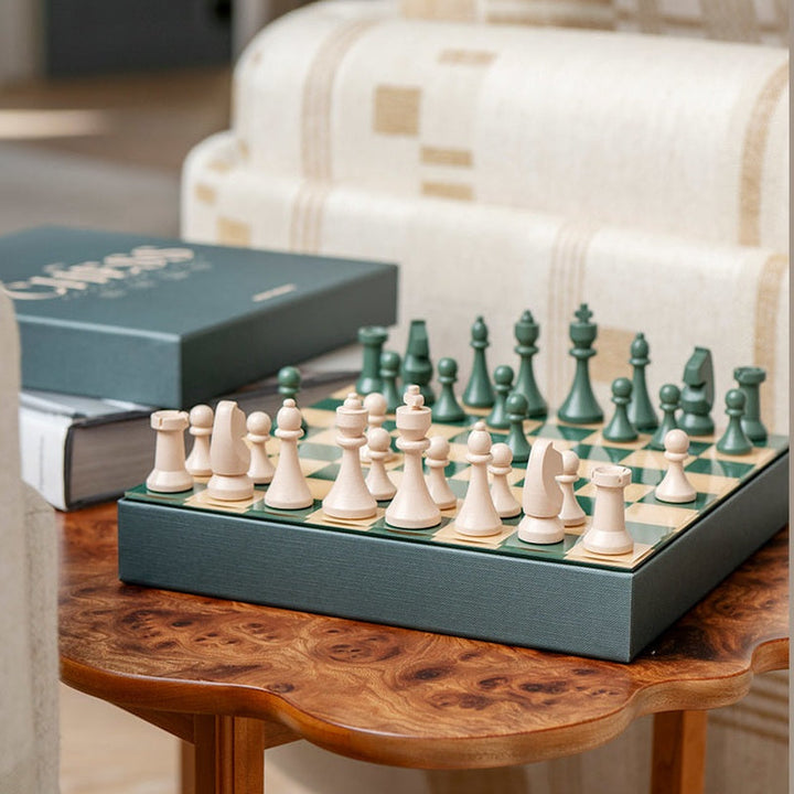 PRINTWORKS Classic Chess Set, Green – Jack & Abel