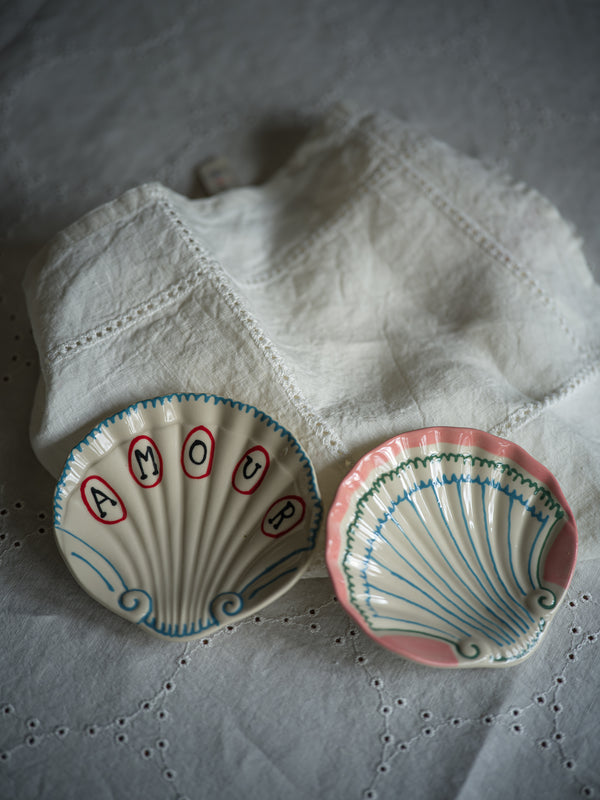 LAETITIA ROUGET Set Amour Shell Dishes (Small)