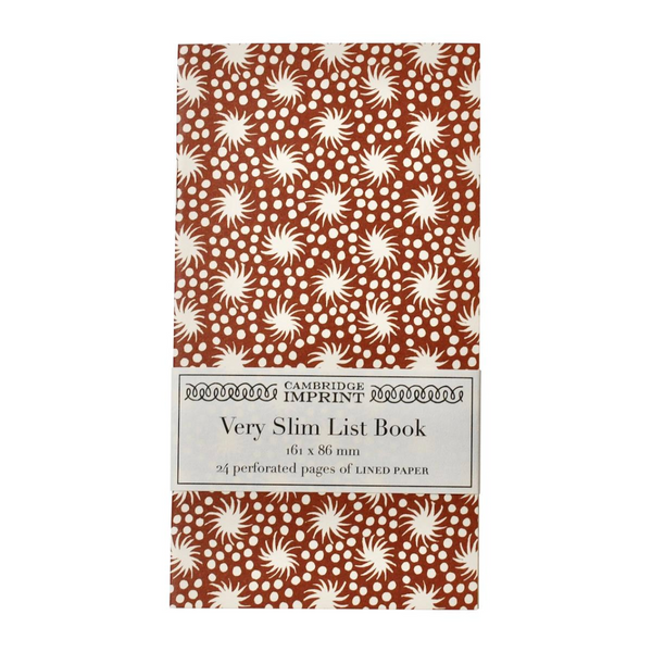 Very Slim List Book Animalcules Cocoa