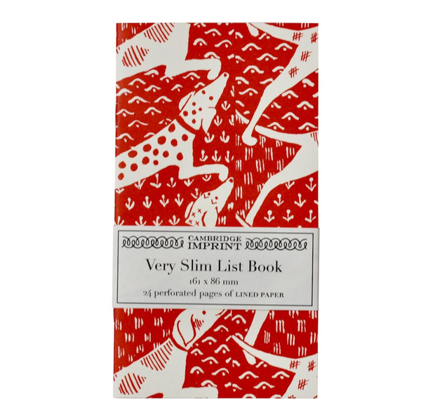Very Slim List Book Dogs
