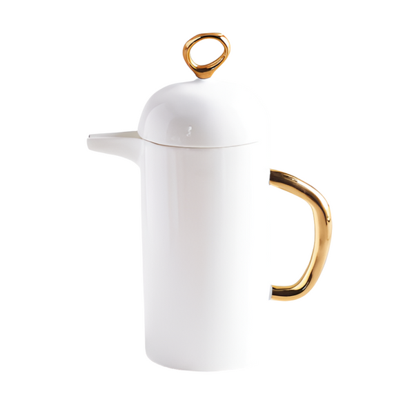 Gold Cafetiere - 1L 6 Cups Of Coffee