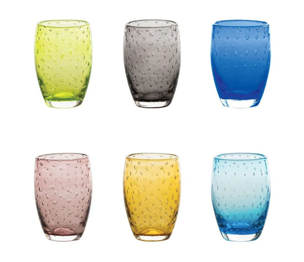 Zafferano Bolicante Tumblers - Set of 6 Assorted