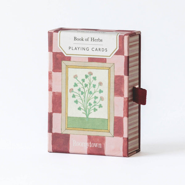 Roomytown - Book of Herbs Single Playing Card Deck