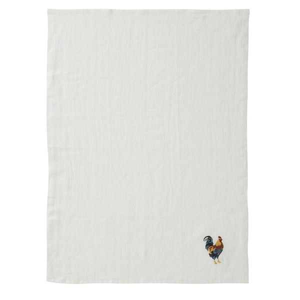 CHARVET ÉDITIONS Coq Tea Towel