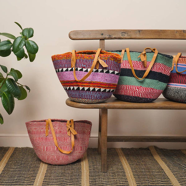 THE BASKET ROOM Nifty Knit Tote Bags