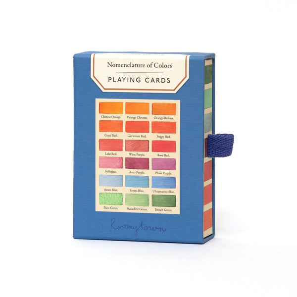 Roomytown - Nomenclature of Colours Single Playing Card Deck