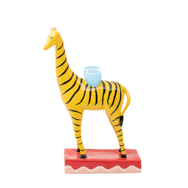 Sophie stripes Giraffe Candleholder